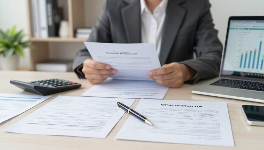 dokumen pendirian pt dan npwp badan